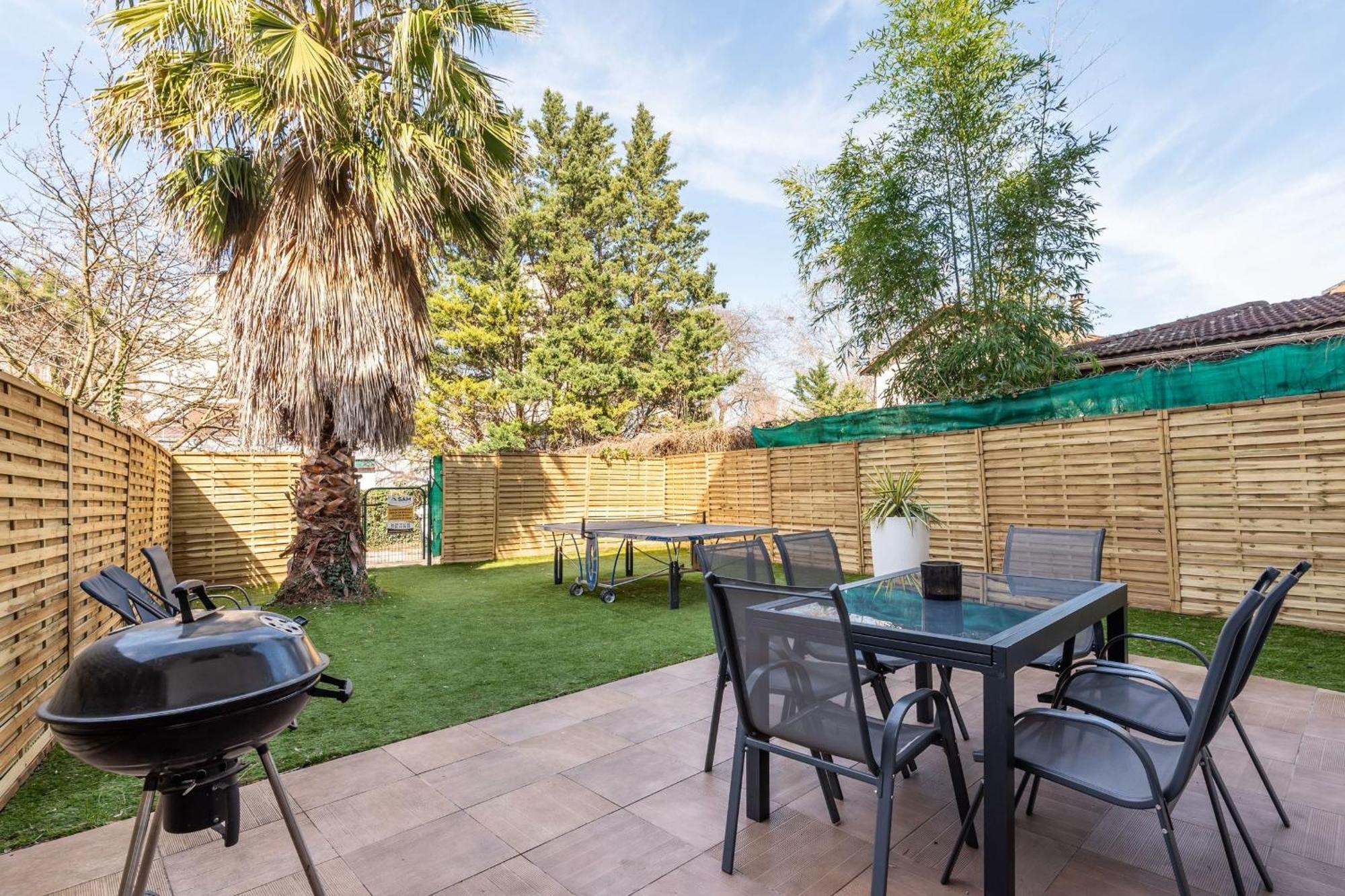 Maison Frappaz - 4 Bedrooms With Garden Villeurbanne Exterior foto